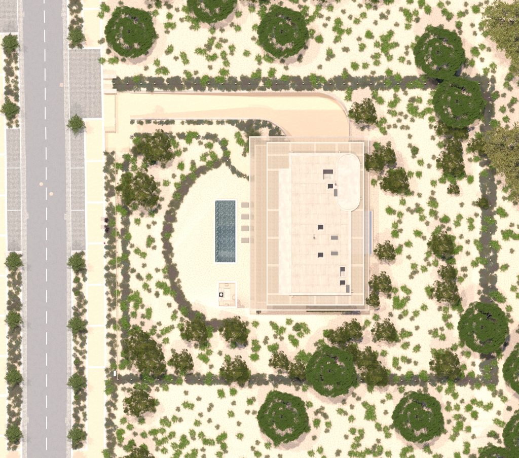 SAB359-3D-XREF_V1_Perspective_07-02-2025_View09 Luxury contemporary villa in Pinheirinho Comporta by Sabrab Architecture